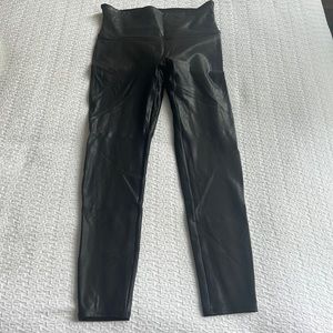 Spanx faux leather leggings